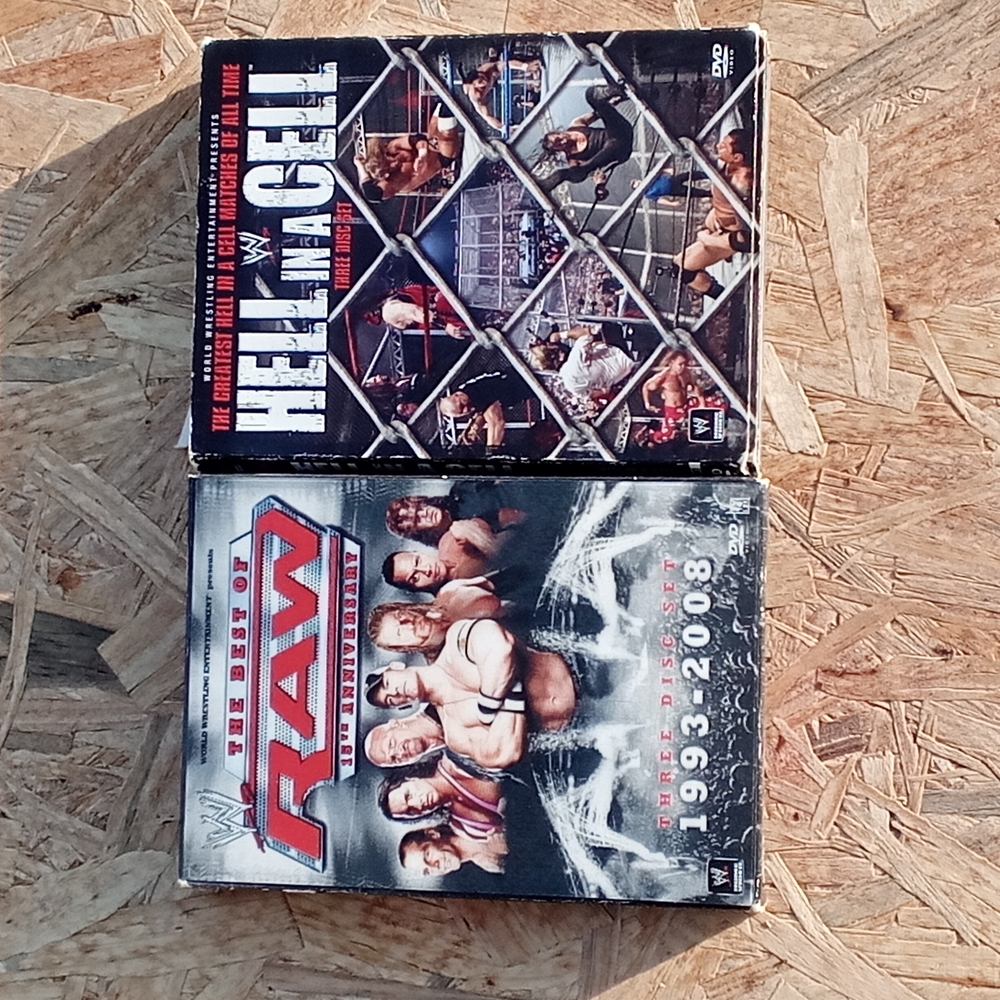WWE Hell in a Cell and RAW DVD Set